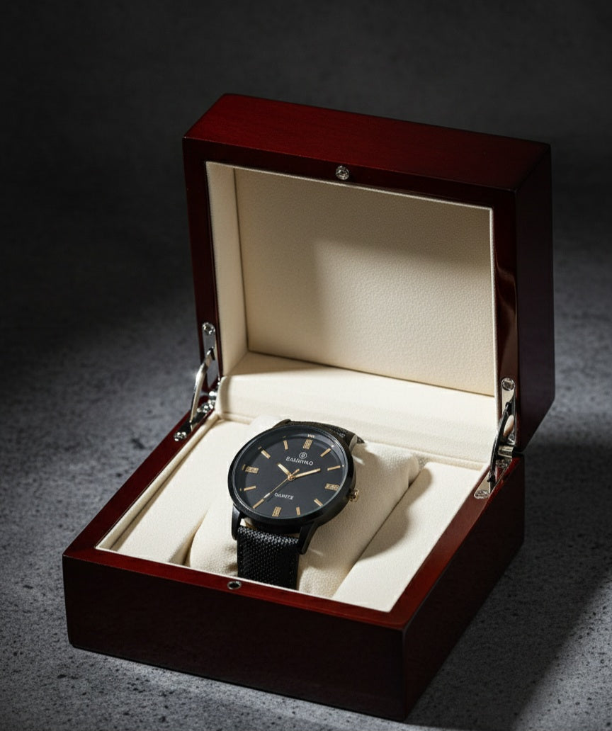 The Carbon Gold Chronograph